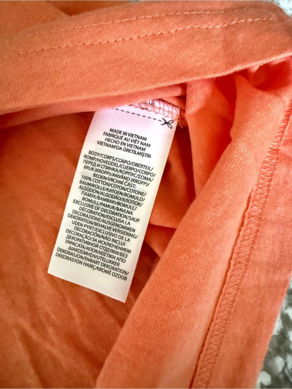 Polo Ralph Lauren Men’s 3XB Orange Hooded T-Shirt Big Tall Cotton NWT